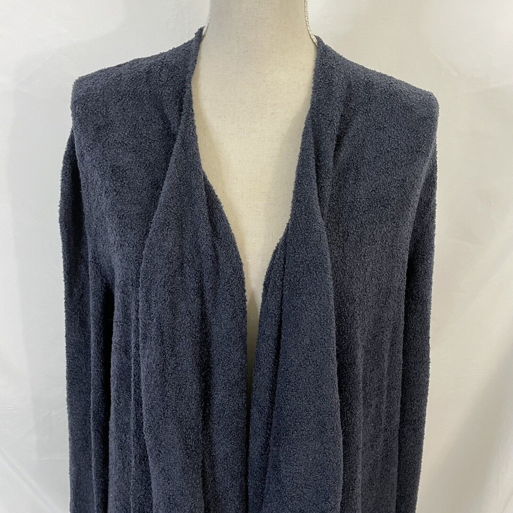 Barefoot Dreams Cardigan Sweater CozyChic Lite Island Wrap Pacific Blue 1X Plus - Picture 2 of 6